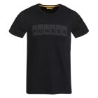 Schwarz puff T-Shirt