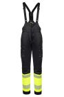 Mens winter work trousers, yellow