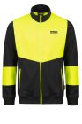 Full zip cardigan, yellow