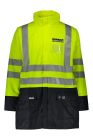 Hi-vis rain jacket