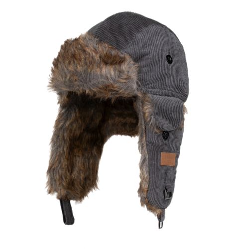 Ponsse sherpa hat, gray | Ponsseshop.com