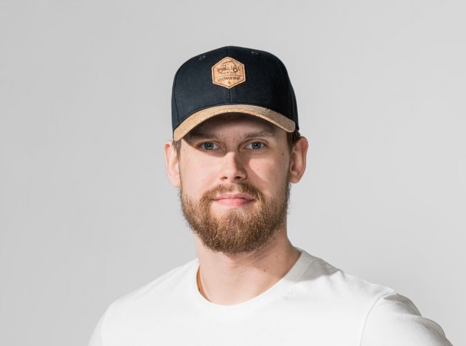Cork Hat with Logo, Black – Shaka Love