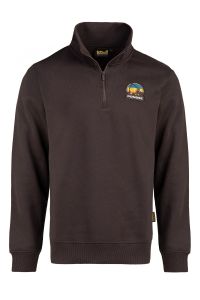 Halfzip collegepusero, unisex