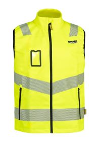 Unisex safety vest, yellow
