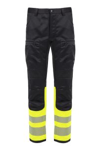 Mens summer work trousers, yellow