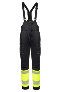 Mens winter work trousers, yellow