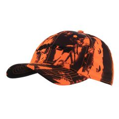 Orange camo cap