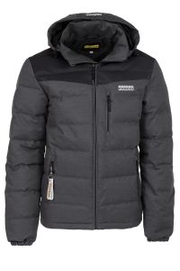 Men's grey down jacket