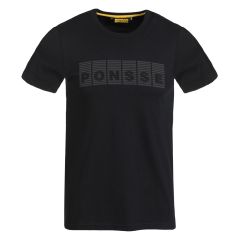 Black puff t-shirt