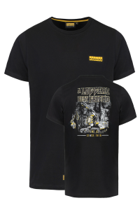 Machine t-shirt, black