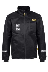 Mens summer work jacket, black