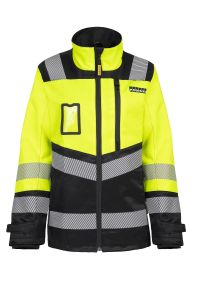 Womens summer work jacket, yellow