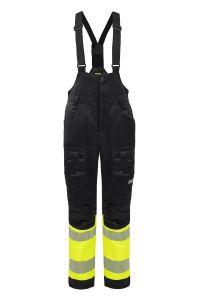 Womens winter work trousers, yellow