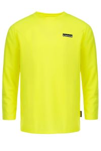 Work t-shirt long, yellow