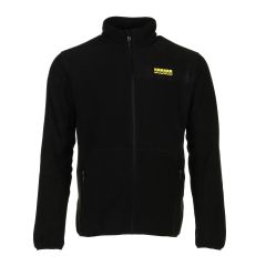 Men's black fleece jacket