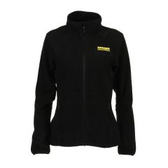 Damen Schwarze Fleecejacke