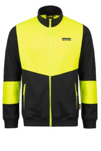 Full zip cardigan, yellow