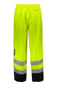 Rain trousers, hi-visibility