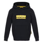 Basic Hoodie für Kinder, schwarz